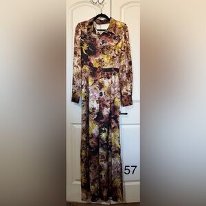 Fashion Nova Multicolor Floral Jumpsuit